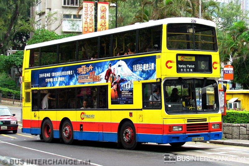 Volvo Olympian (239 / GC7987 on Route 6)
