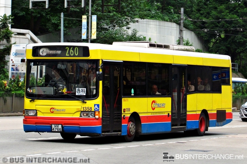 Volvo B6LE (1358 / HV4766 on Route 260)
