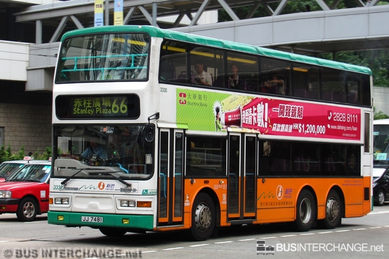 Dennis Trident III (3330 / JJ7481 on Route 66)