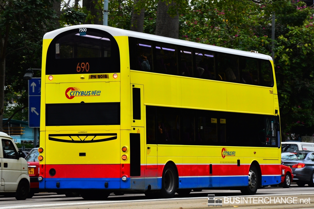 Volvo B9TL (7500 / PN8018 on Route 690)