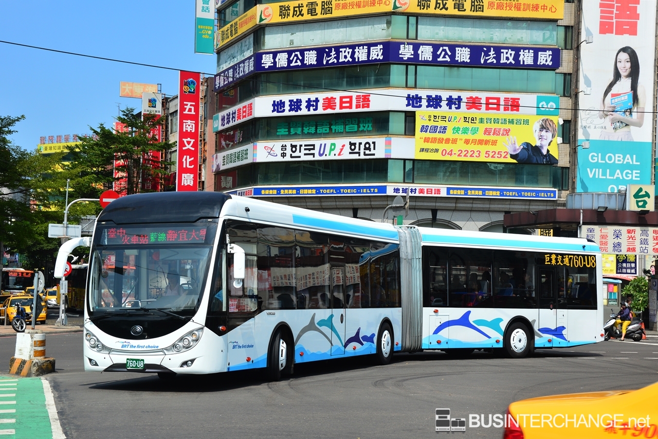 Yutong ZK6180HGC (760-U8 - Blue Line)
