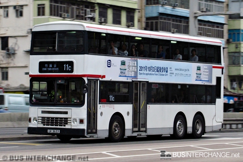 Dennis Dragon (AD253 / GR3633 on Route 11C)