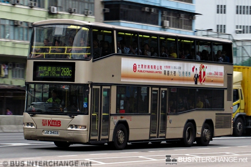 Neoplan Centroliner (AP124 / JZ3403 on Route 268C)