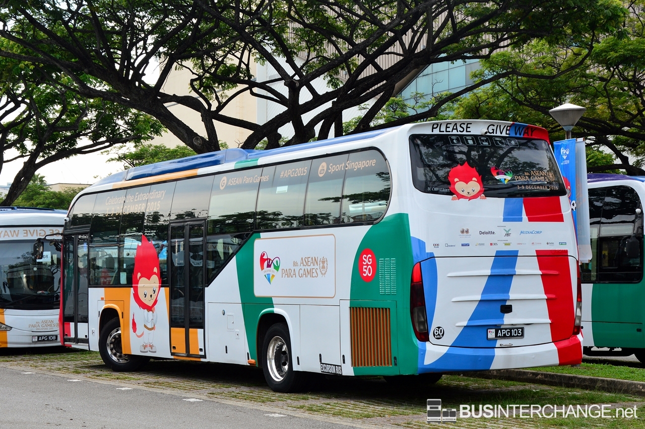 Scania K230UB (APG103 / PA9596T - ASEAN Para Games 2015 Shuttle Bus)