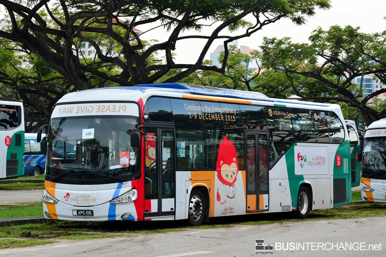 Scania K230UB (APG106 / PA9791X - ASEAN Para Games 2015 Shuttle Bus)