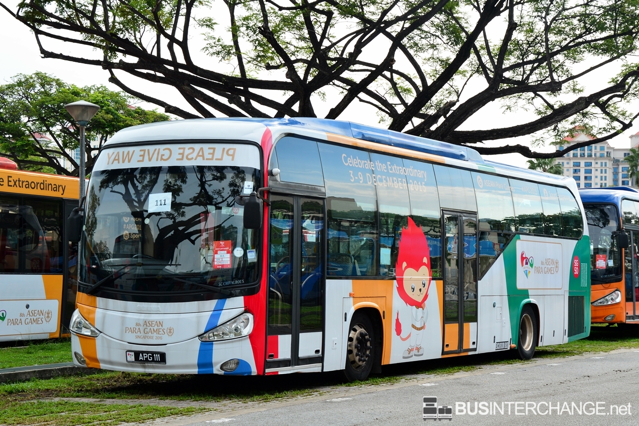Scania K230UB (APG111 / PA9779H - ASEAN Para Games 2015 Shuttle Bus)