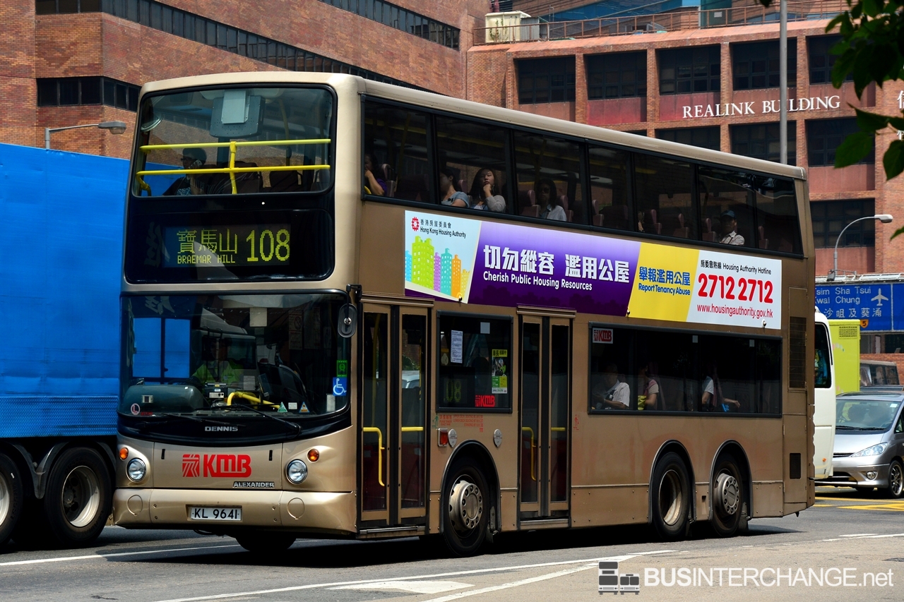 Dennis Trident III (ATS115 / KL9641 on Route 108)