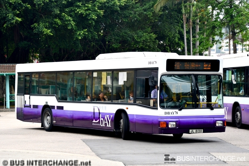 MAN NL262 (DBAY 78 / JL8120 on Route 7)