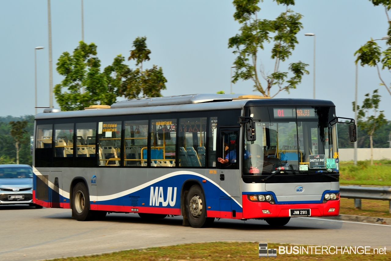 Higer KLQ6128G (JNW2911 - Sundown Marathon 2015 Shuttle Bus)