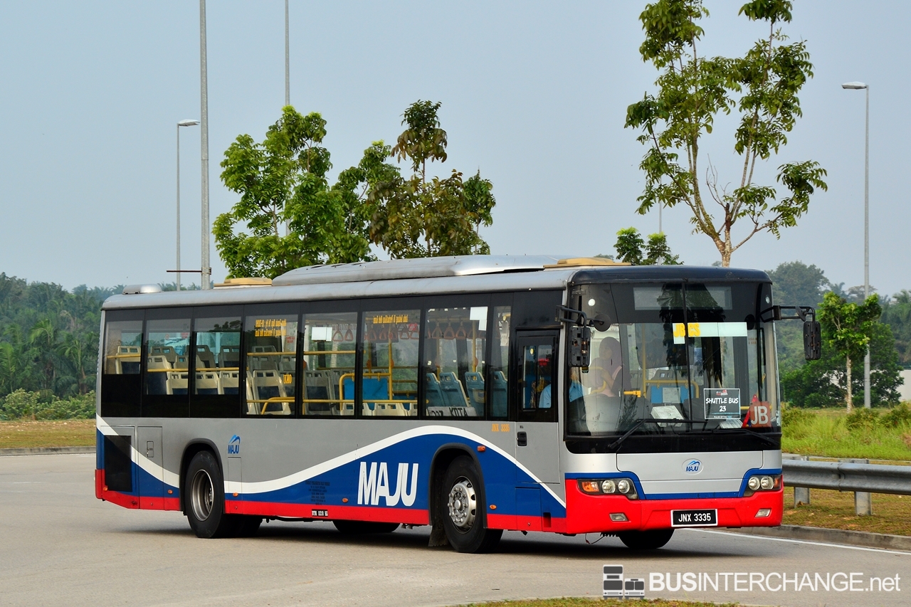 Higer KLQ6128G (JNX3335 - Sundown Marathon 2015 Shuttle Bus)