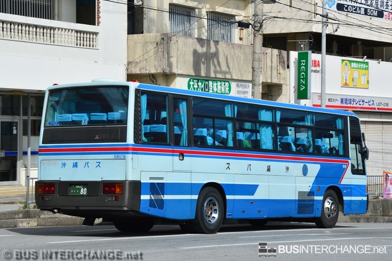 Mitsubishi Fuso Aero Bus (æ²–ç¸„ 22 ã   80)