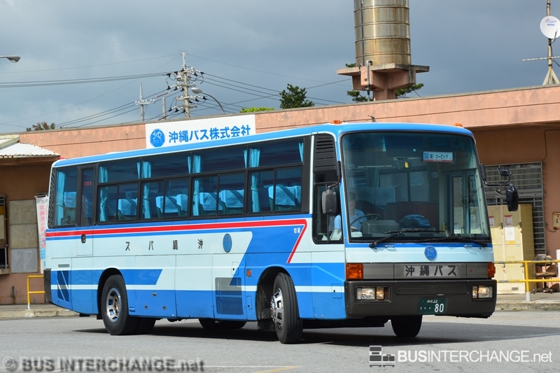 Mitsubishi Fuso Aero Bus (æ²–ç¸„ 22 ã   80)