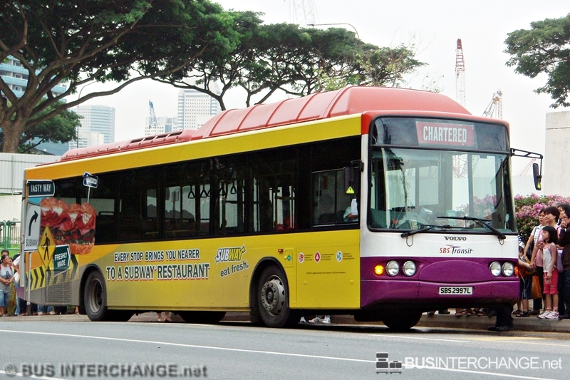 Volvo B10BLE (SBS2997L - CHARTERED)