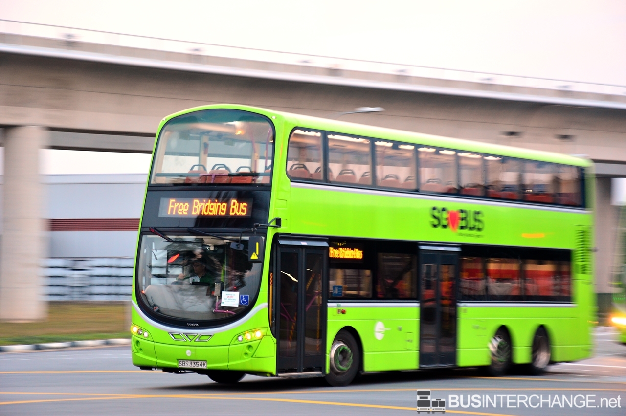 Volvo B9TL (SBS3354K - Free Bridging Bus)