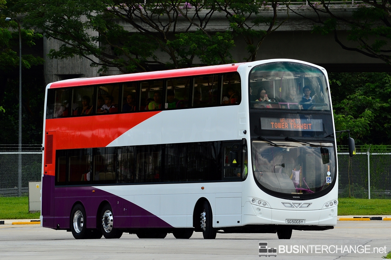Volvo B9TL (SG5003Y (Tower Transit Singapore))