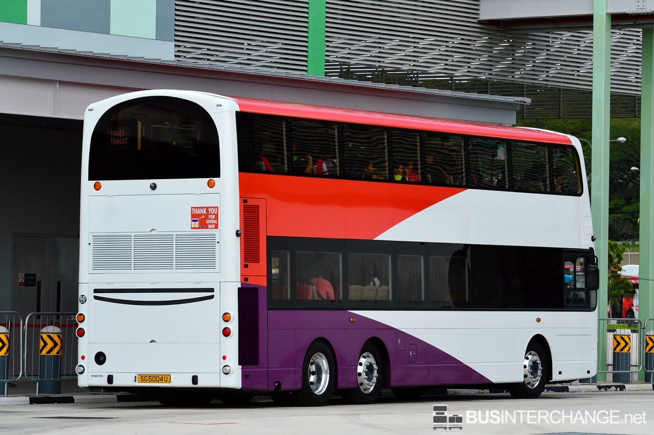 Volvo B9TL (SG5004U (Tower Transit Singapore))