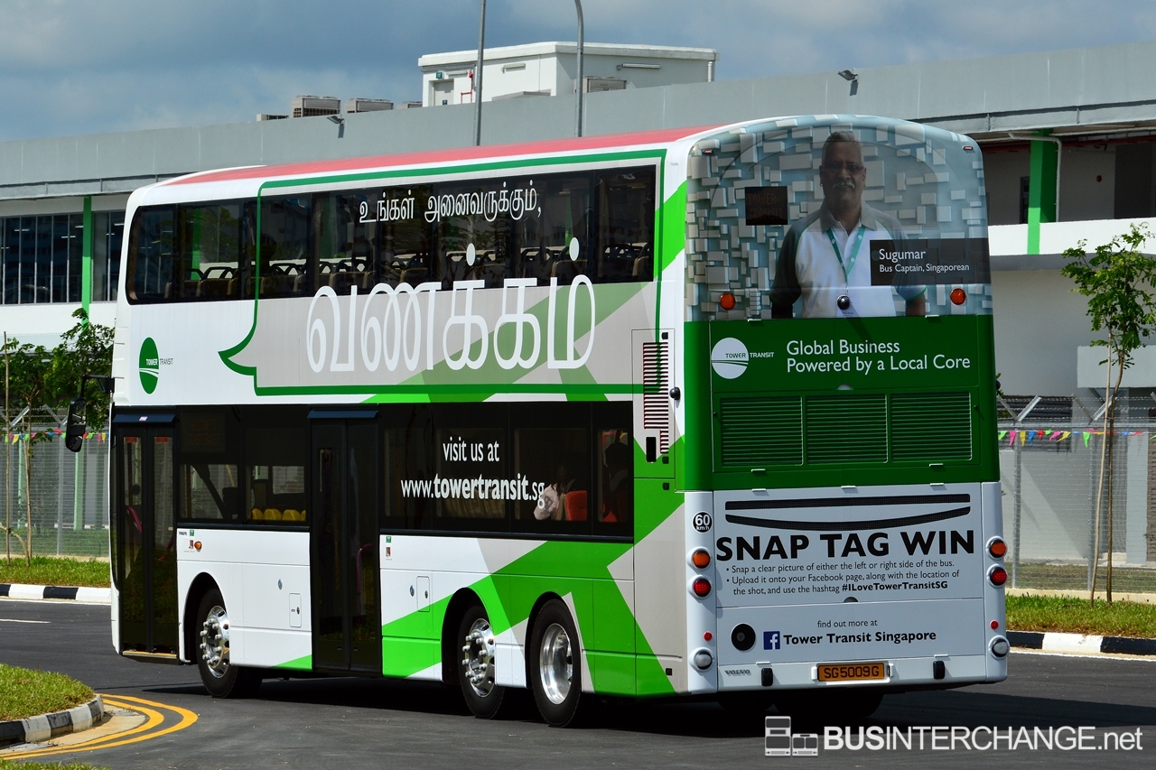 Volvo B9TL (SG5009G (Tower Transit Singapore) - A Bulim Carnival Day Shuttle)