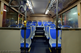 Interior of Scania K250UB