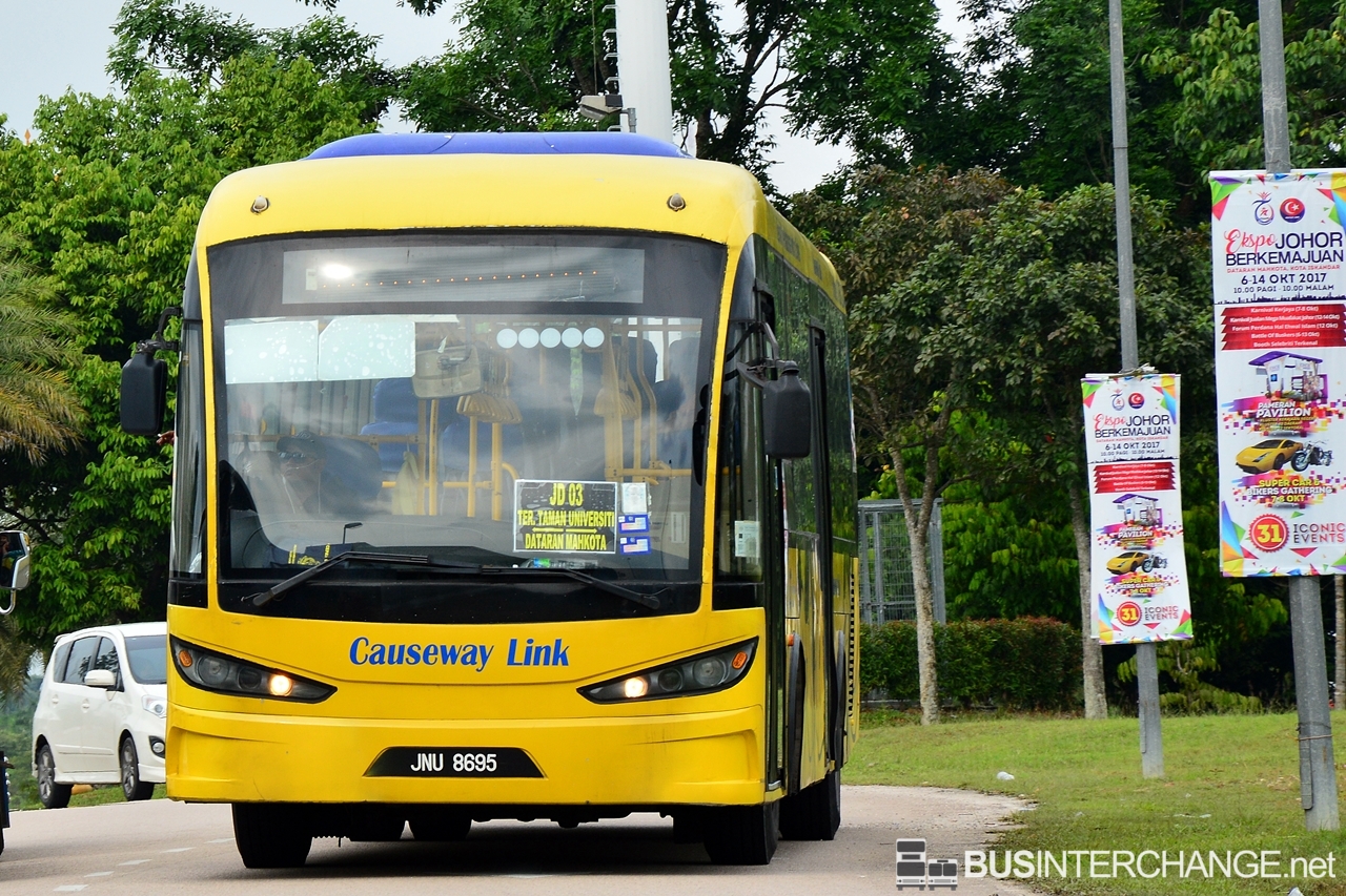 Shuttle buses to Progressive Johor Expo are operated by Causeway Link.