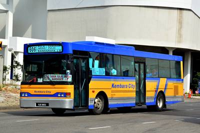 A Kembara City second-handed bus purchased from Metrobus Nationwide.
