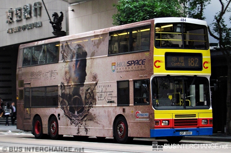 Volvo Olympian (484 / GP9991 on Route 182)
