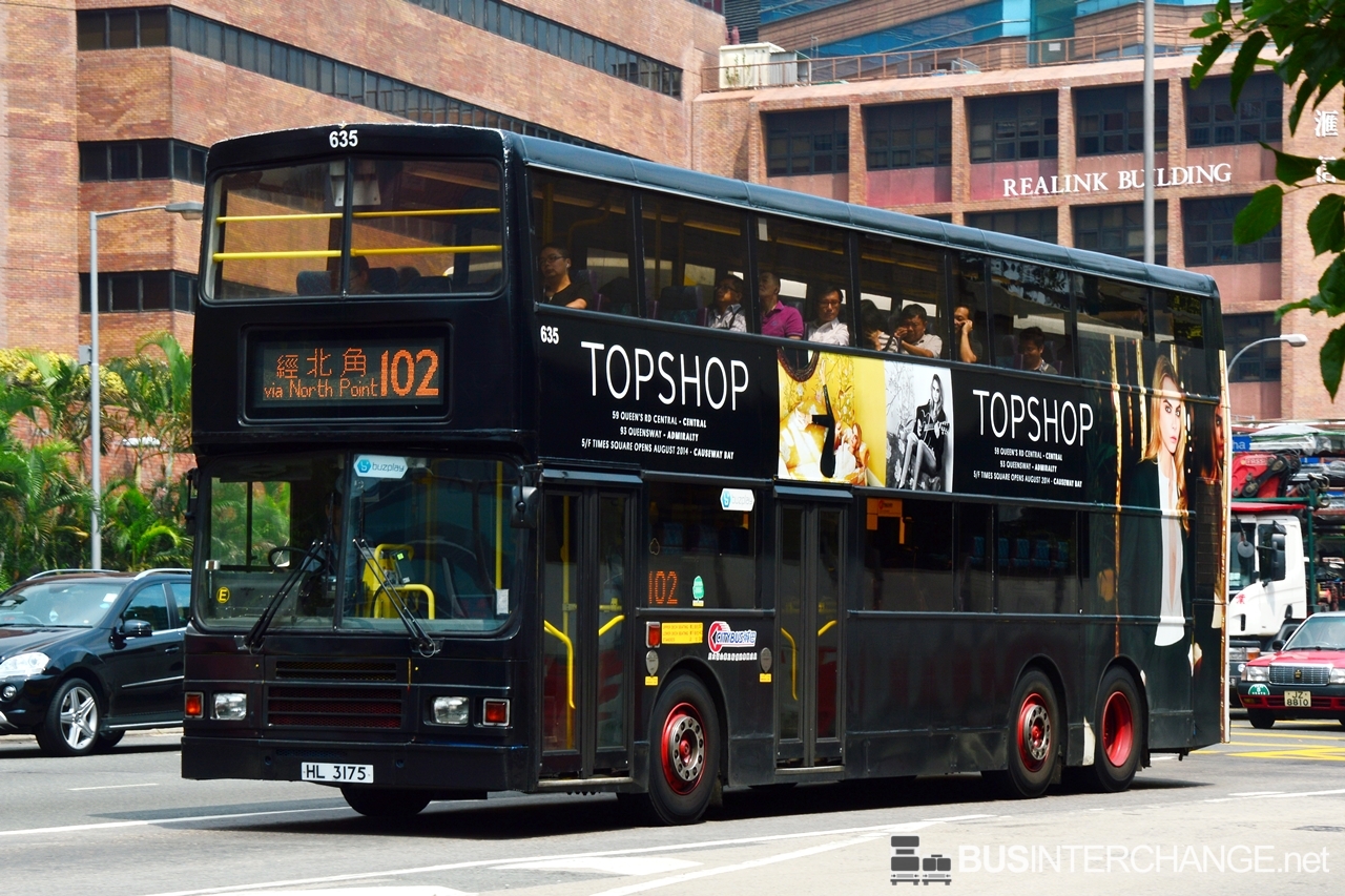 Volvo Olympian (635 / HL3175 on Route 102)