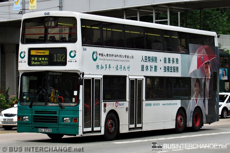 Volvo Olympian (648 / HU3759 on Route 182)