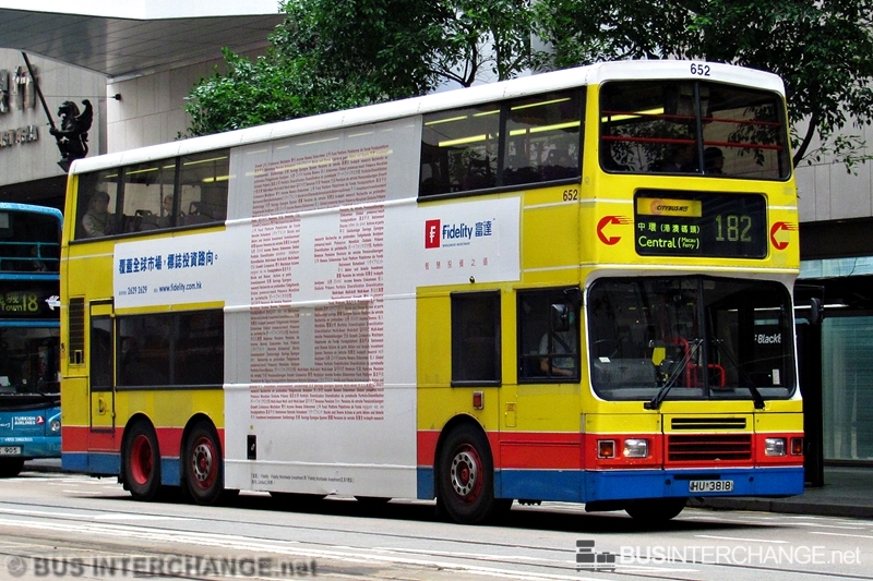 Volvo Olympian (652 / HU3818 on Route 182)