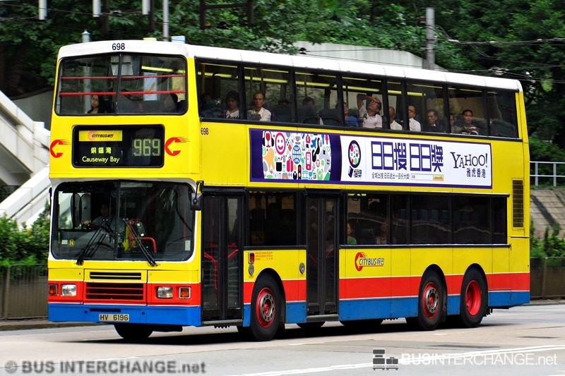 Volvo Olympian (698 / HV6196 on Route 969)