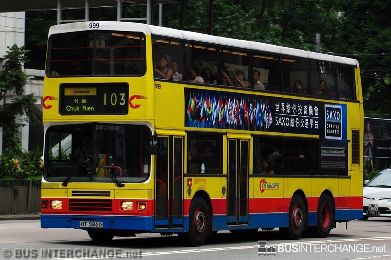 Volvo Olympian (999 / HT5860 on Route 103)
