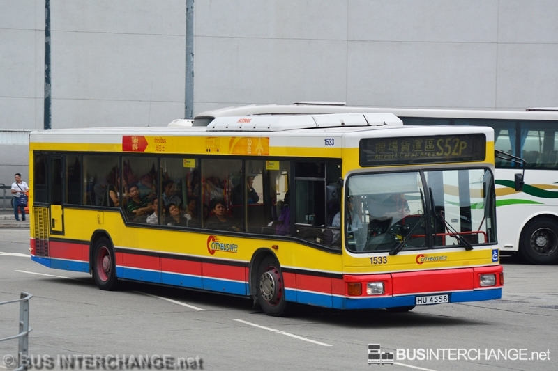 MAN NL262 (1533 / HU4558 on Route S52P)