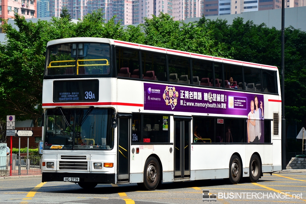 Volvo Olympian (3AV296 / HG2774 on Route 39A)