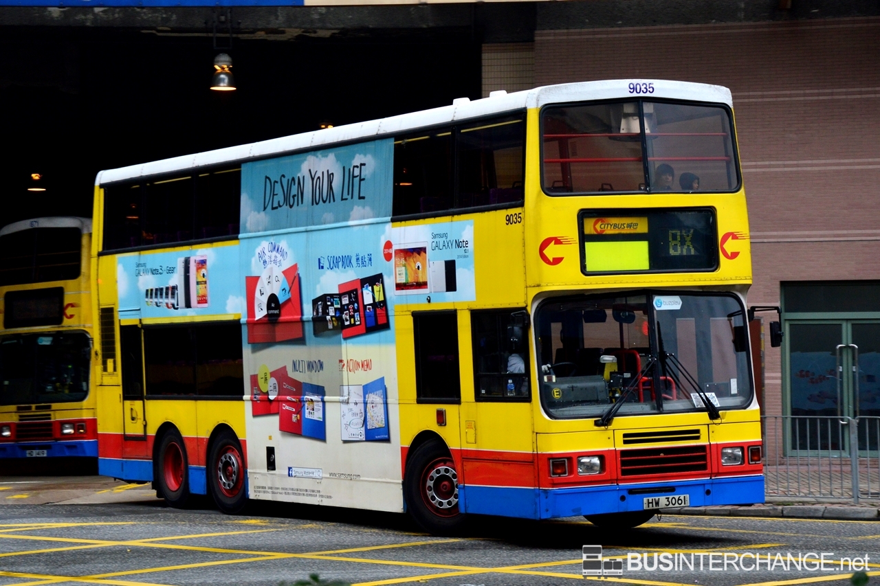 Volvo Olympian (9035 / HW3061 on Route 8X)
