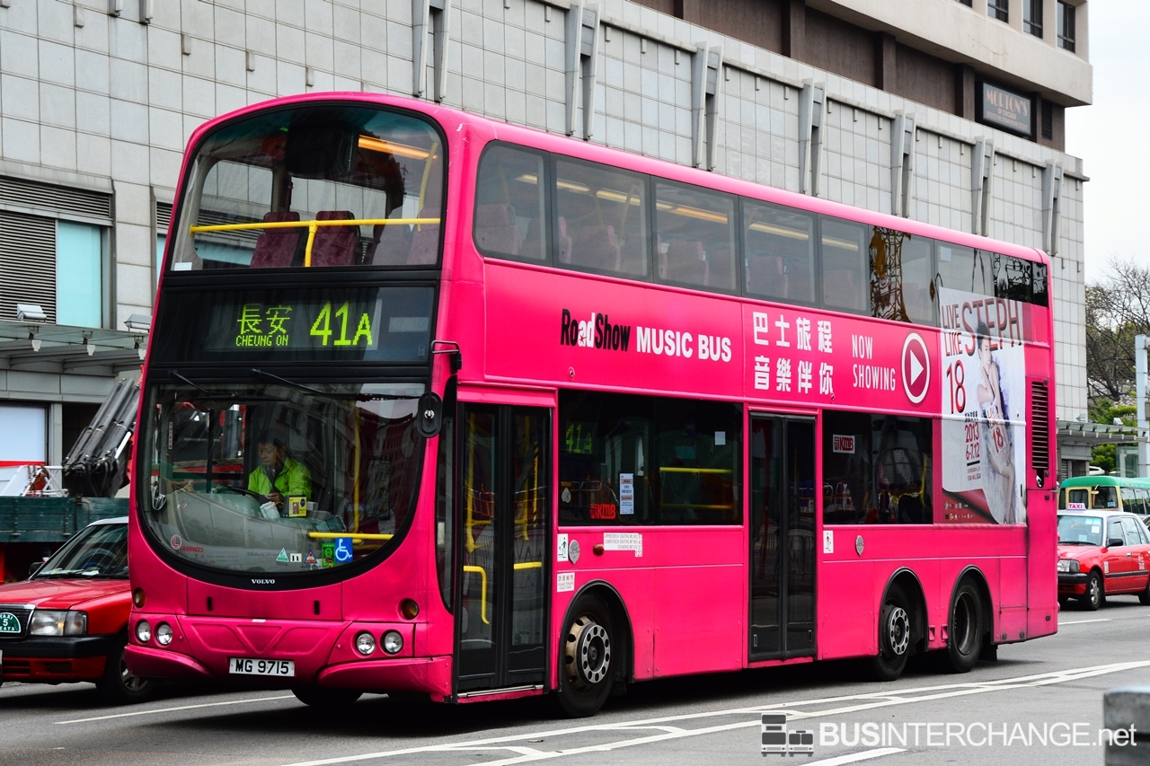 Volvo B9TL (AVBW23 / MG9715 on Route 41A)