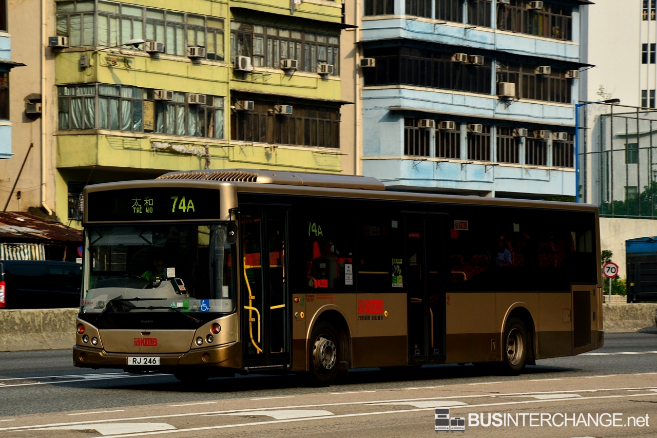Volvo B7RLE (AVC61 / RJ 246 on Route 74A)