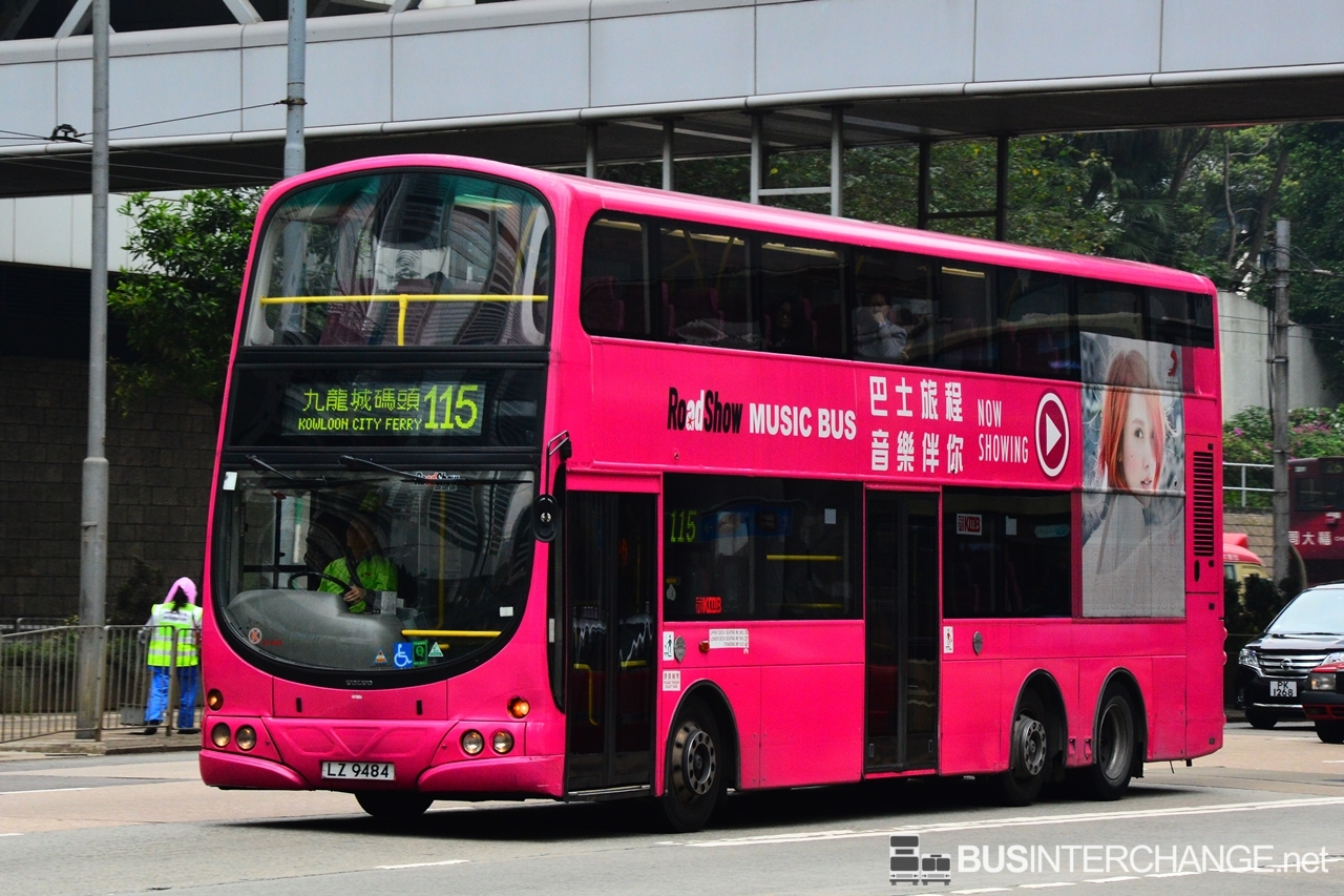 Volvo B10TL (AVW 95 / LZ9484 on Route 115)