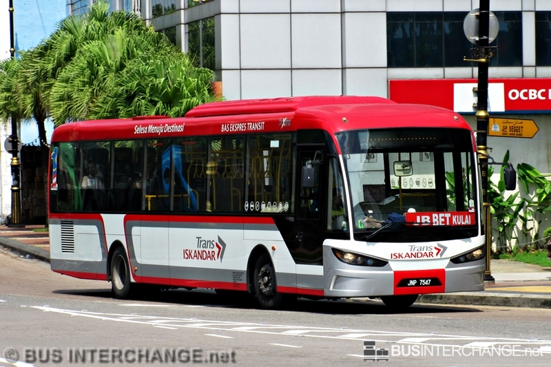 A Sksbus SA12-300 (JNP7547) operating on Causeway Link bus service BET1