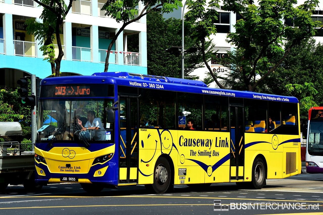 Bus CW3 - Causeway Link Scania K250IB (JQB9655) | Bus ...