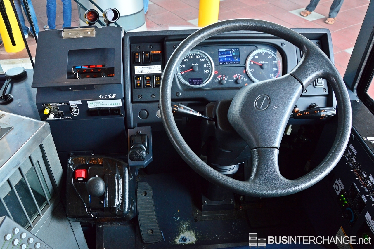 Hino Blue Ribbon City Hybrid (Driver's Dashboard)