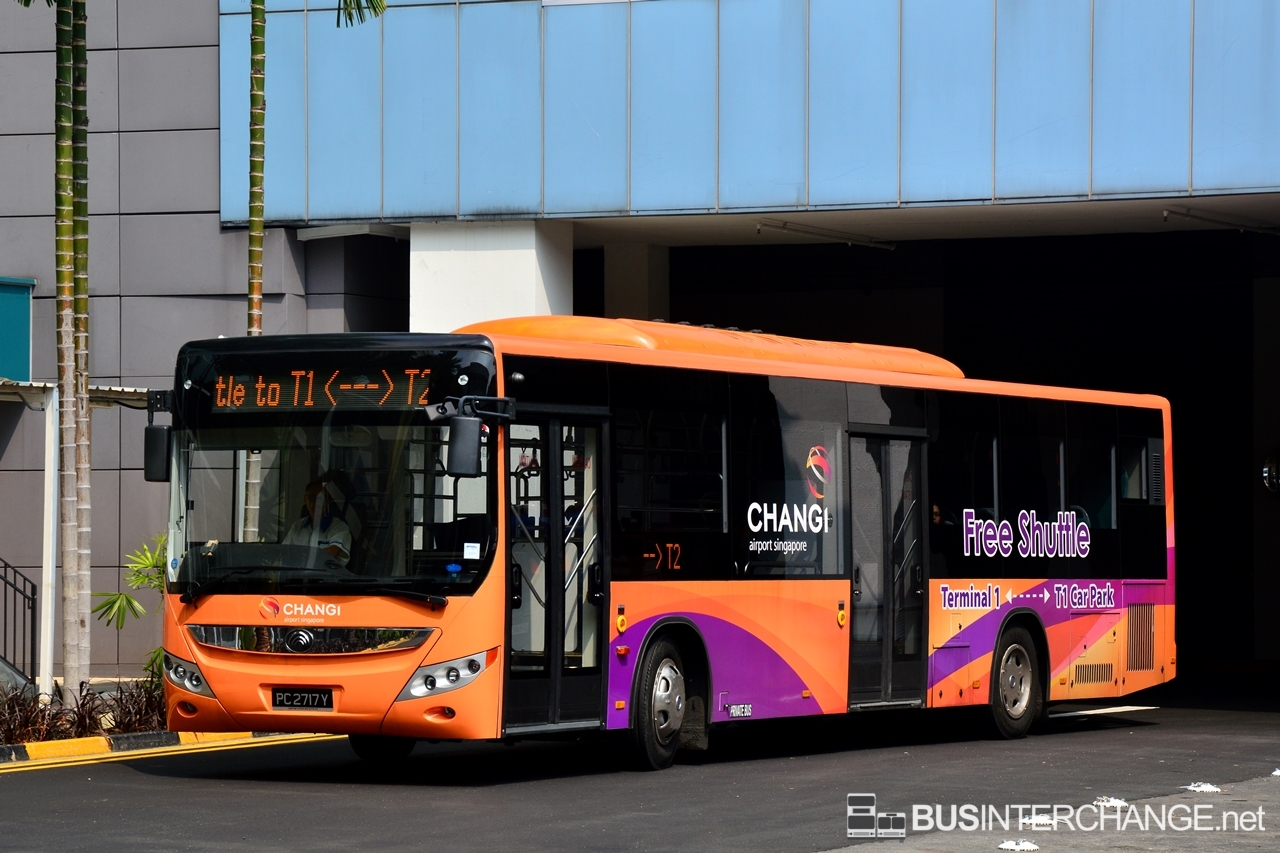 Yutong ZK6126HG (PC2717Y - T1 <> T2 Shuttle)