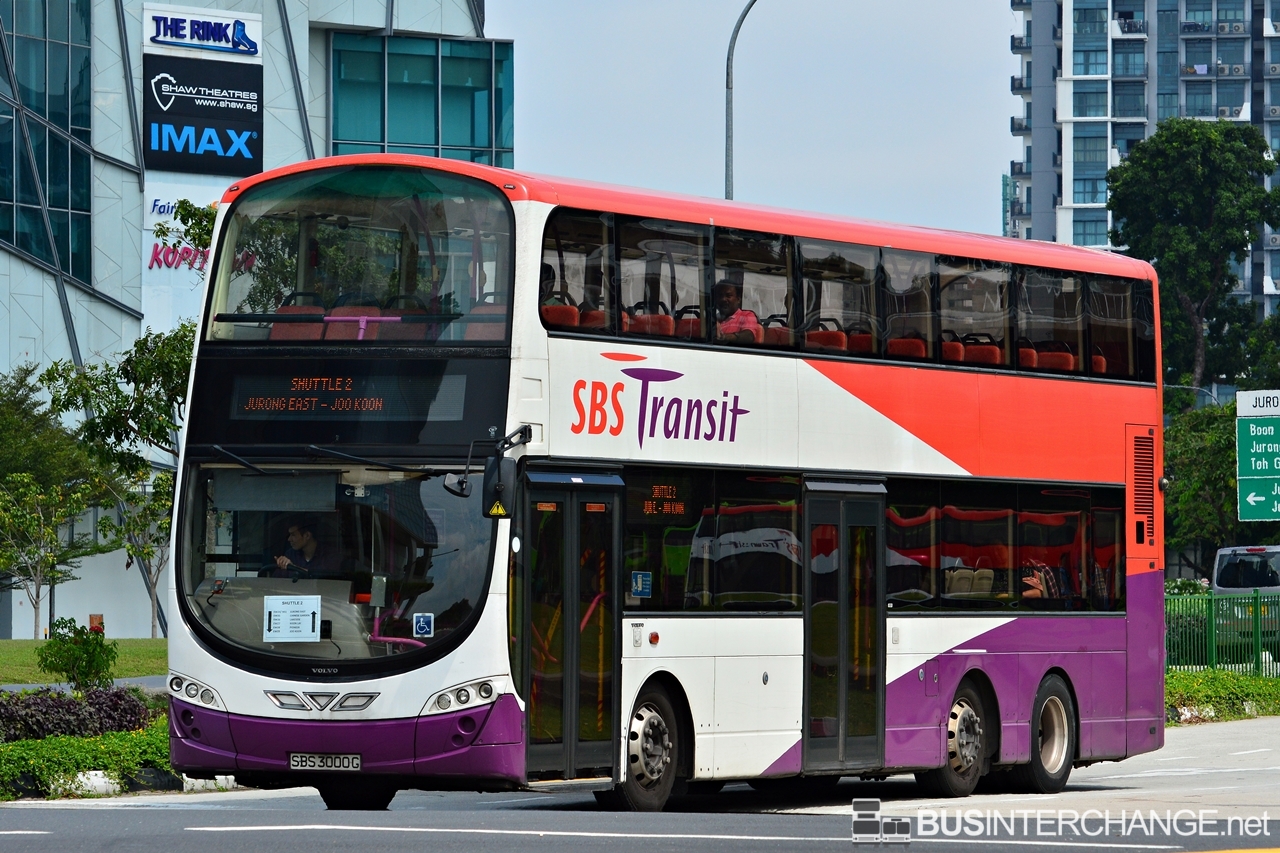 Volvo B9TL (SBS3000G - Shuttle 2)