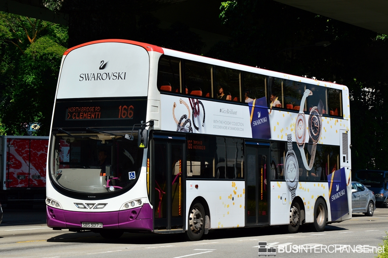 Volvo B9TL (SBS3017J - 166)