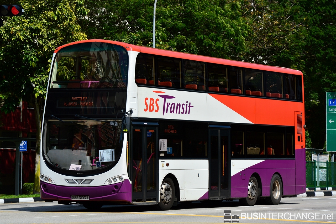 Volvo B9TL (SBS3103T - Shuttle 7)