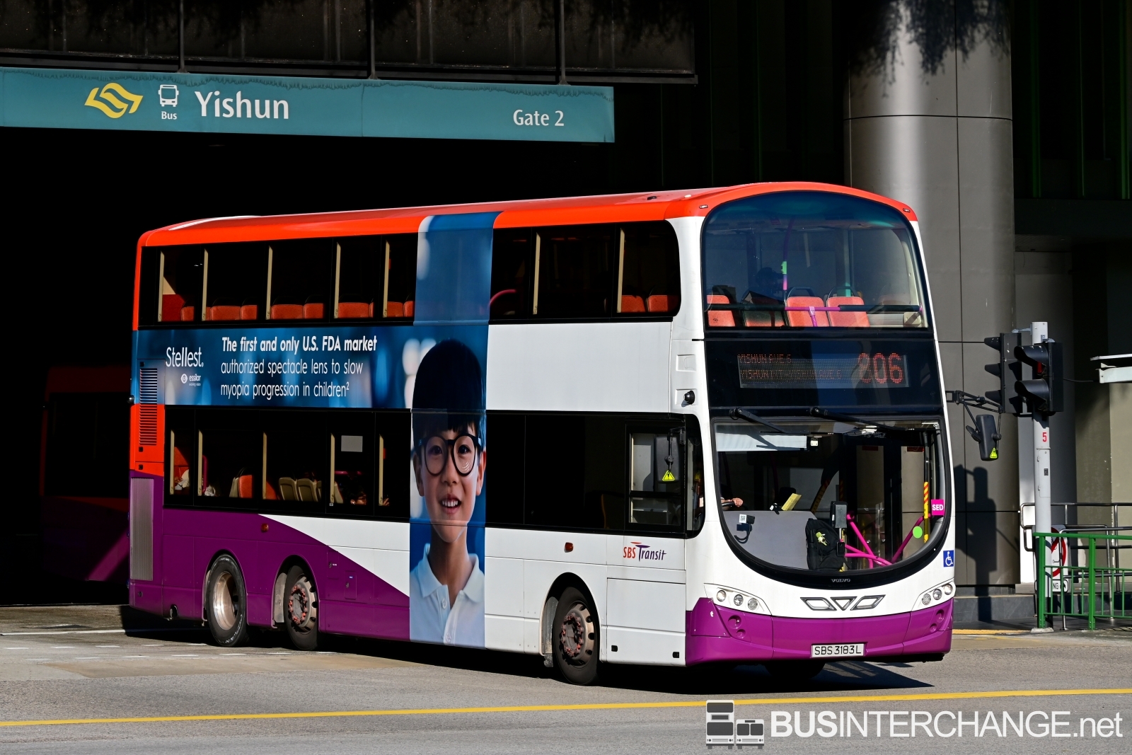 Volvo B9TL (SBS3183L - 806)