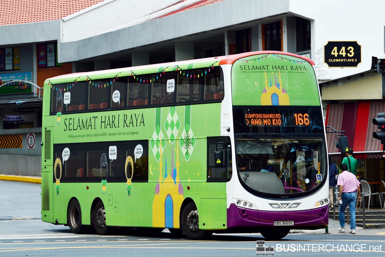 Volvo B9TL (SBS3669C - 166)