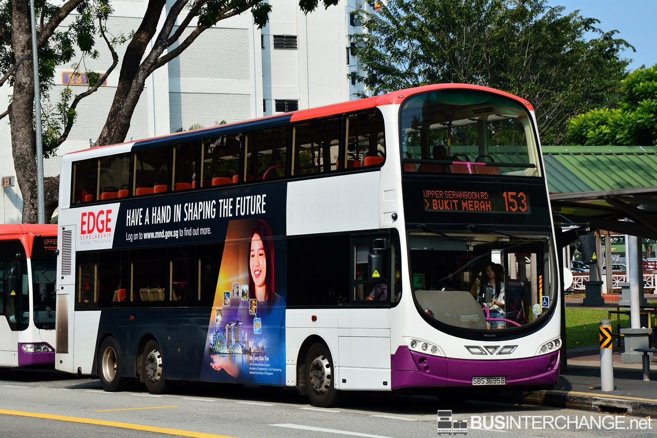 Volvo B9TL (SBS3695B - 153)