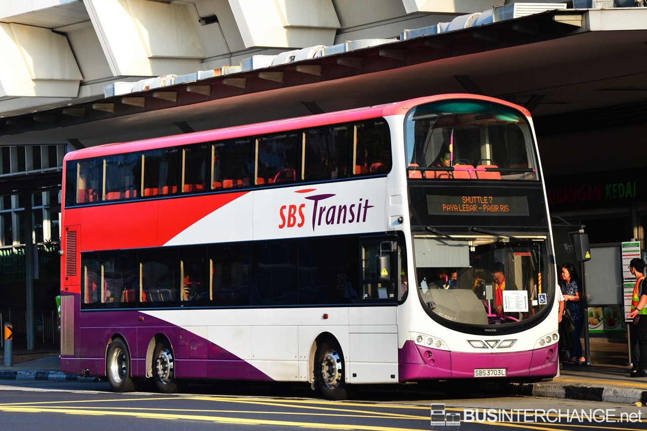 Volvo B9TL (SBS3703L - Shuttle 7)