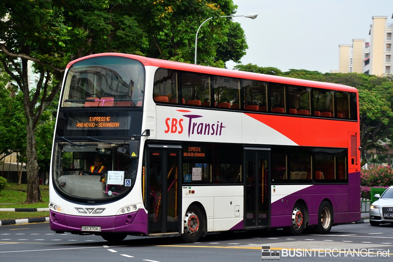 Volvo B9TL (SBS3704J - Express 16)