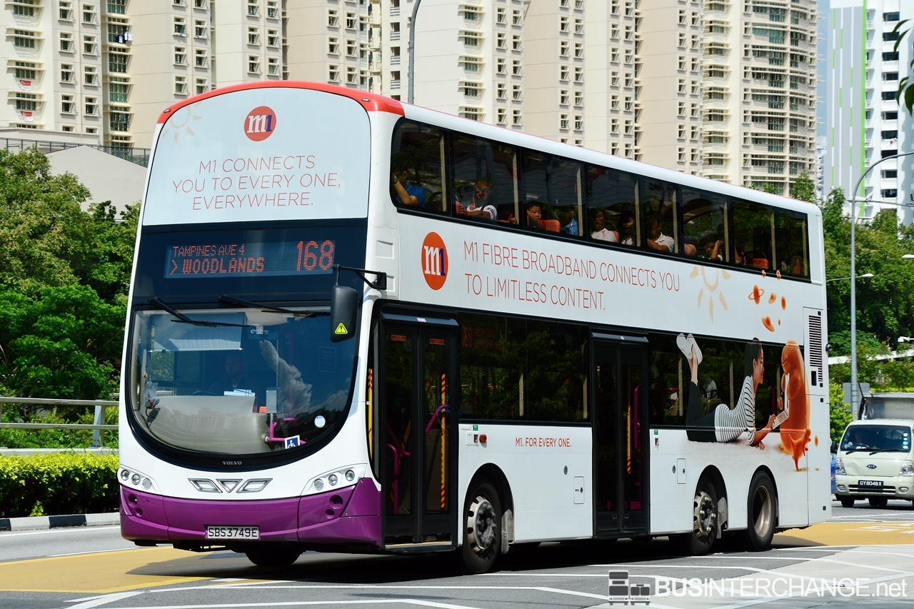 Volvo B9TL (SBS3749E - 168)