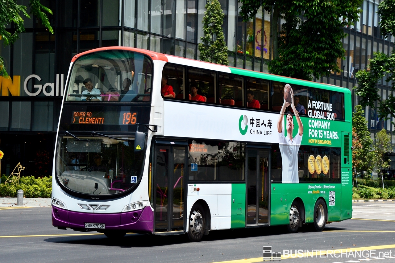 Volvo B9TL (SBS3763M - 196)